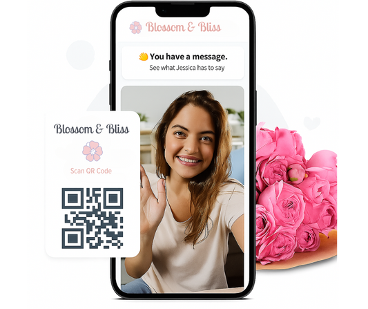 Sweet Bliss Digital Message — send a digital pre-recorded message with your order (You'll record after checkout)